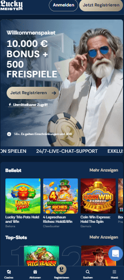 Mobile Ansicht von Lucky Meister